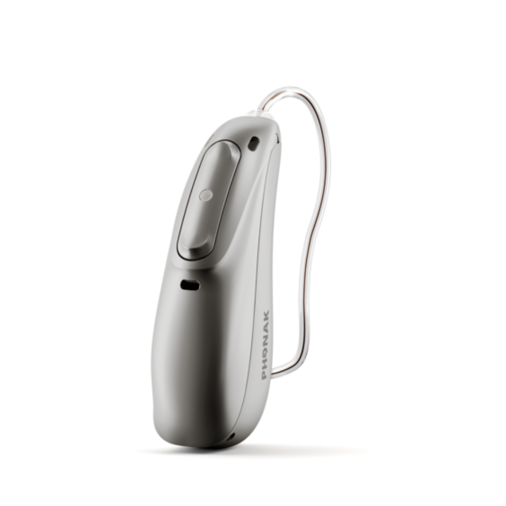 Audeo Lumity L50-R Graphite Gray Hearing Aids