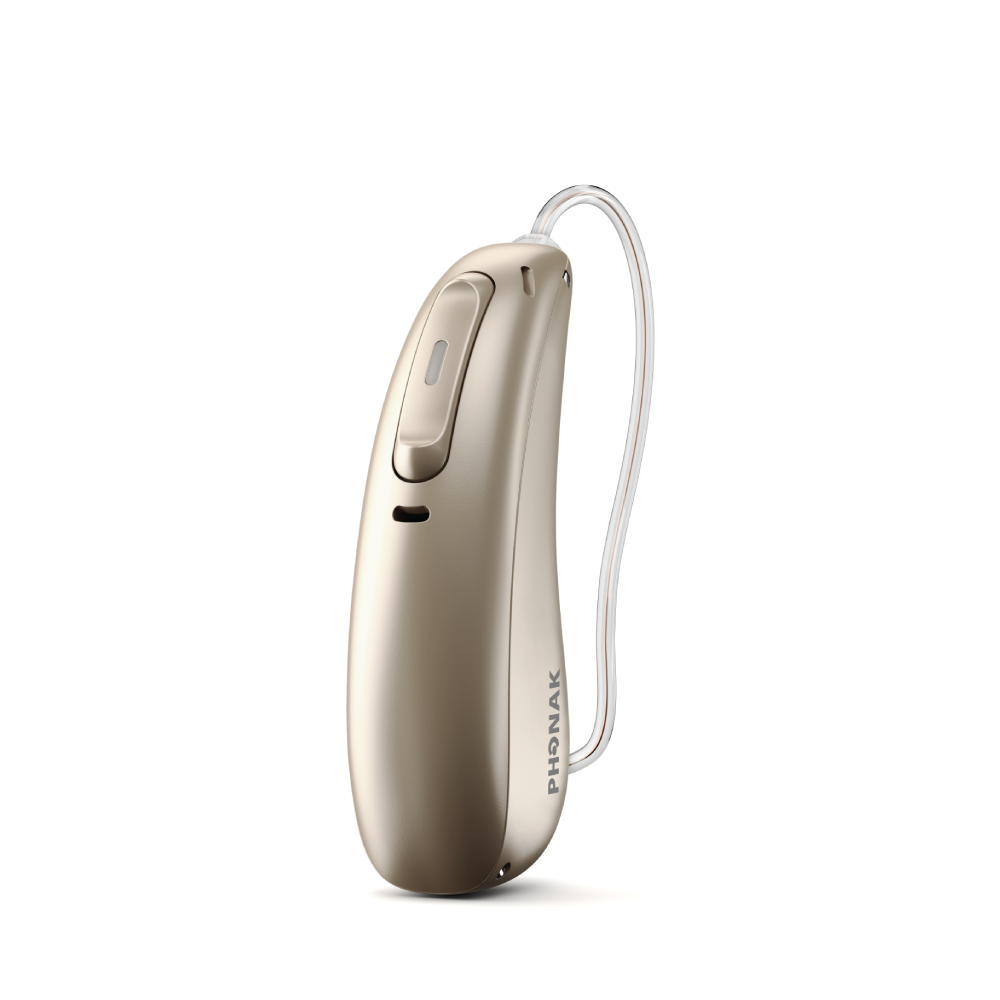 Audeo Paradise P70-R Fit Silver Gray Hearing Aids