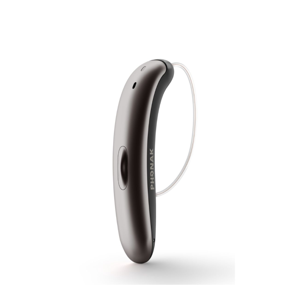 Slim Lumity L90-R Graphit Black Hearing Aids