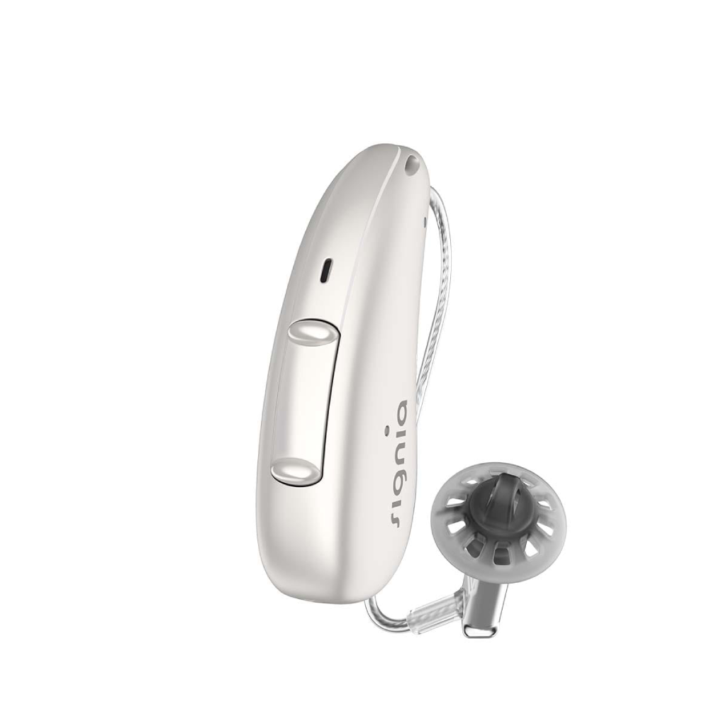 Pure Charge&Go 5AX Pearl white Hearing Aids