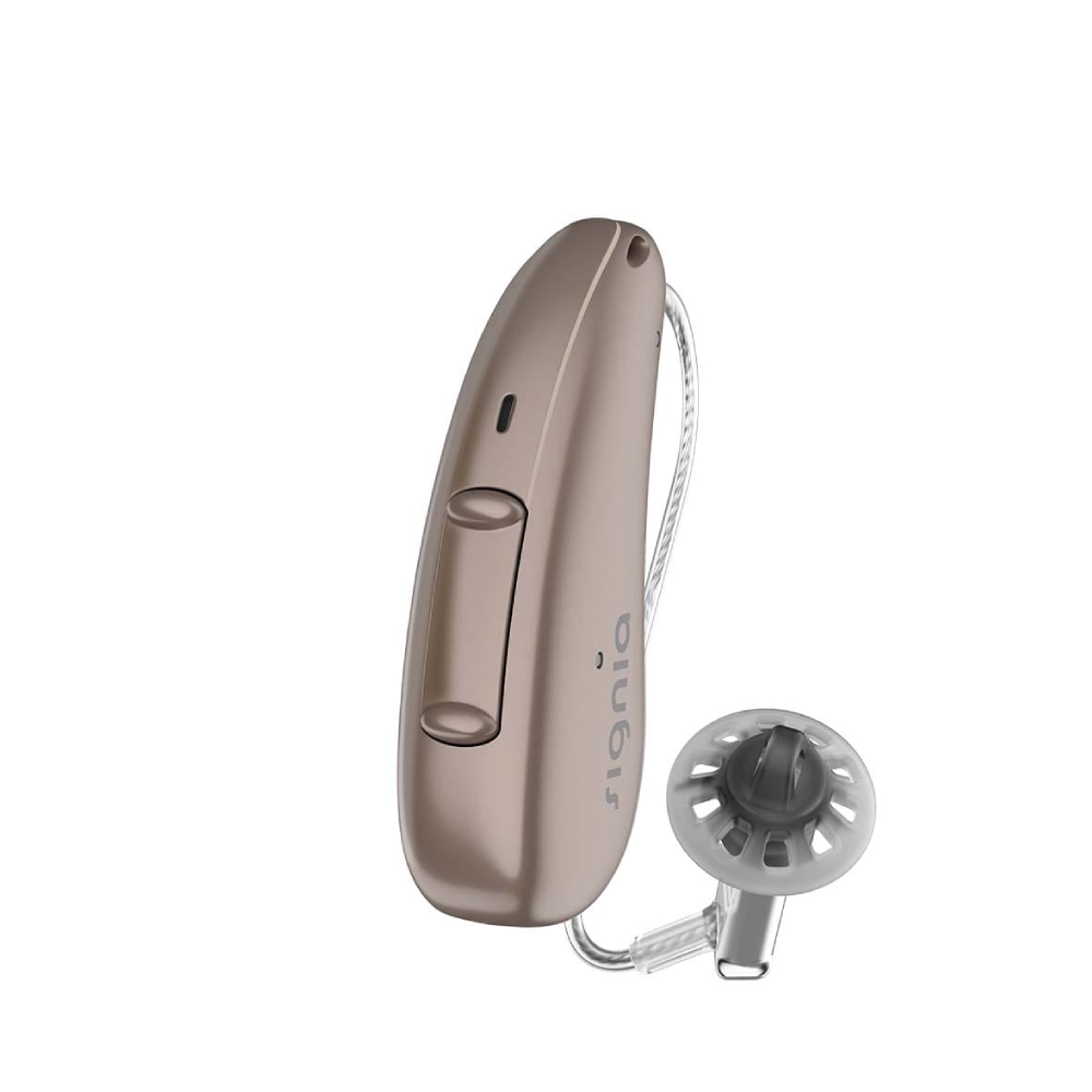 Pure Charge&Go 7AX Sandy brown Hearing Aids