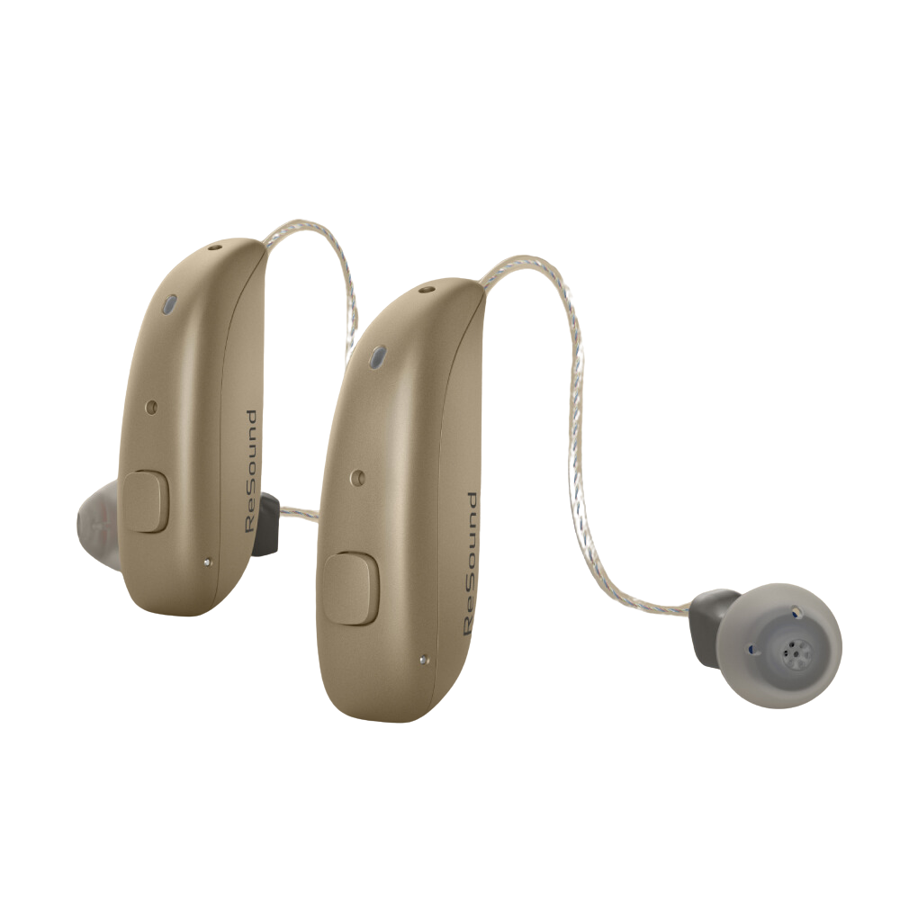 Nexia Micro RIE NX760-DRWC Gold Hearing Aids