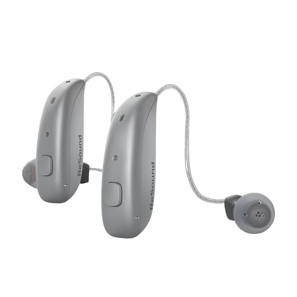 Nexia Micro RIE NX560-DRWC Sparking Silver Hearing Aids