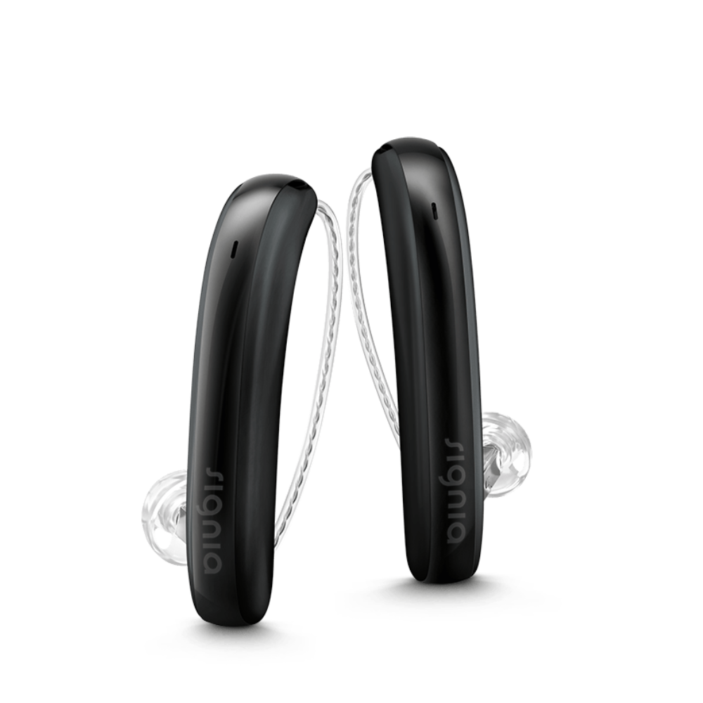 Styletto 5X Black Hearing Aids
