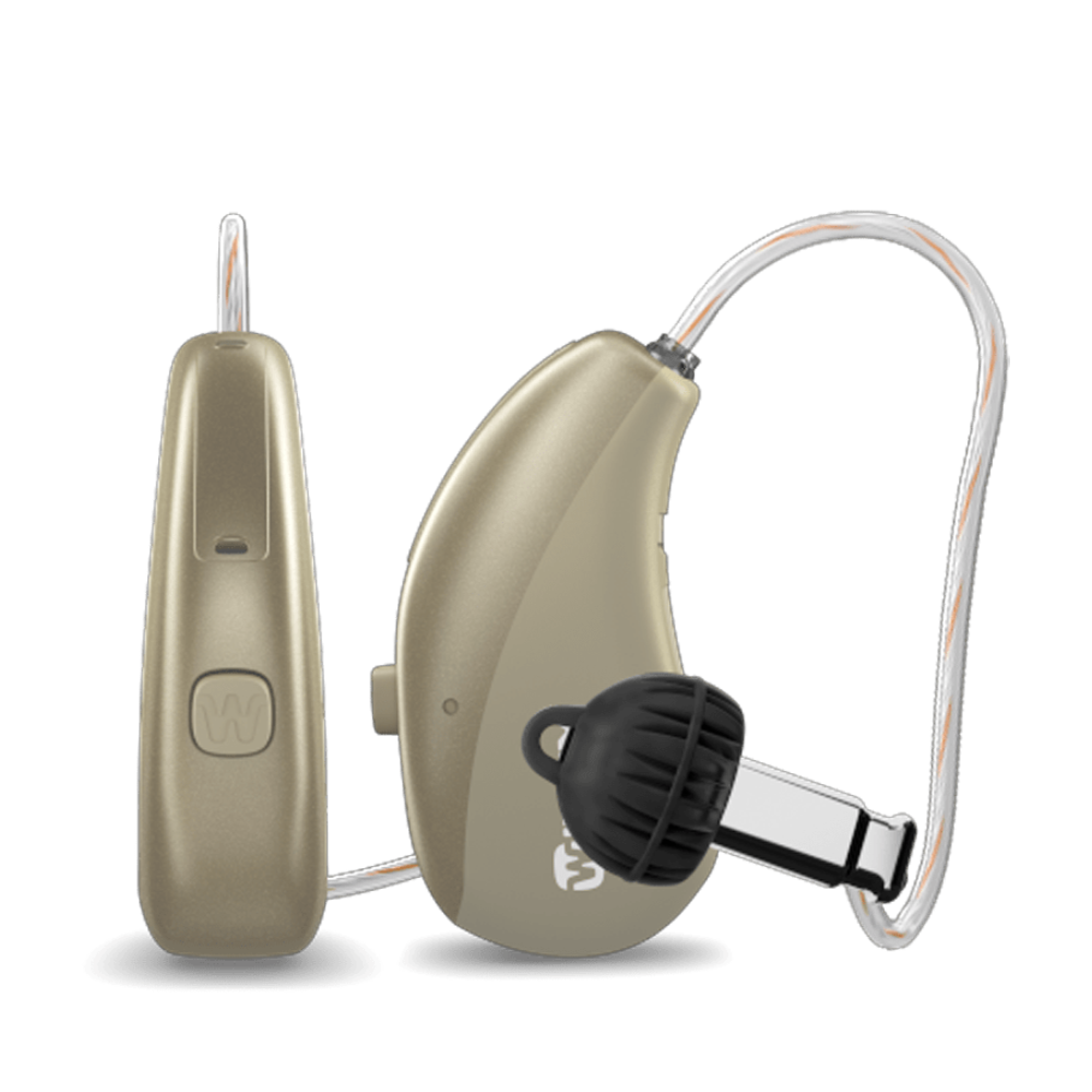 Moment Sheer 440 sRIC R D Honey blonde Hearing Aids