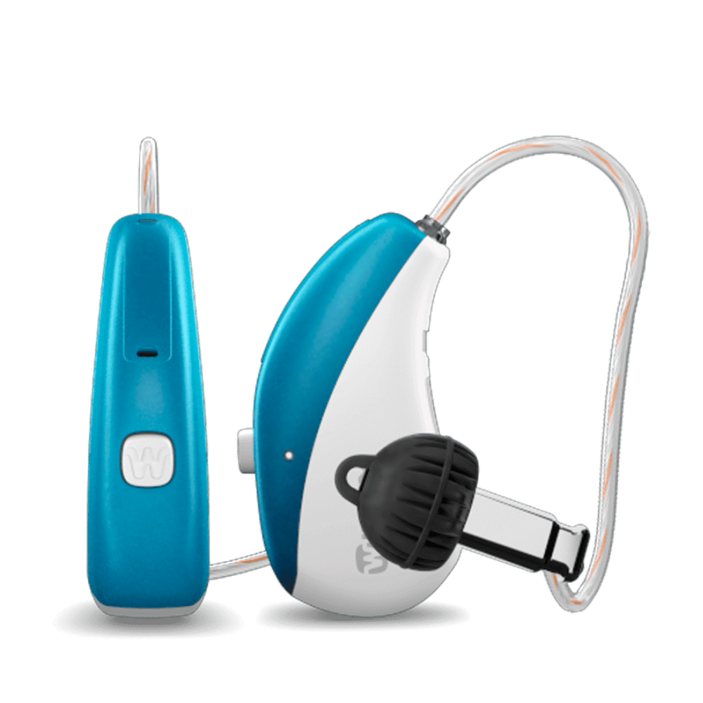 Moment Sheer 440 sRIC R D Mediterranean turquoise Hearing Aids