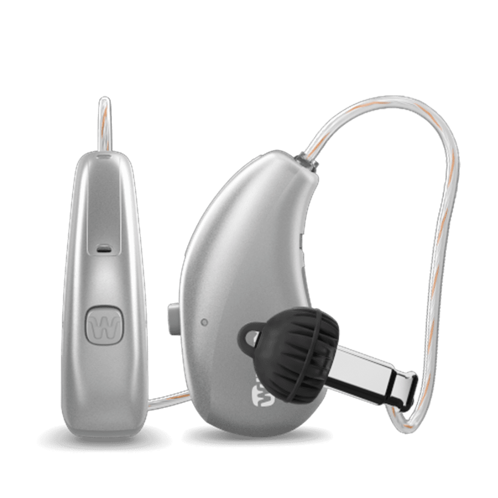 Moment Sheer 440 sRIC R D Silver grey Hearing Aids