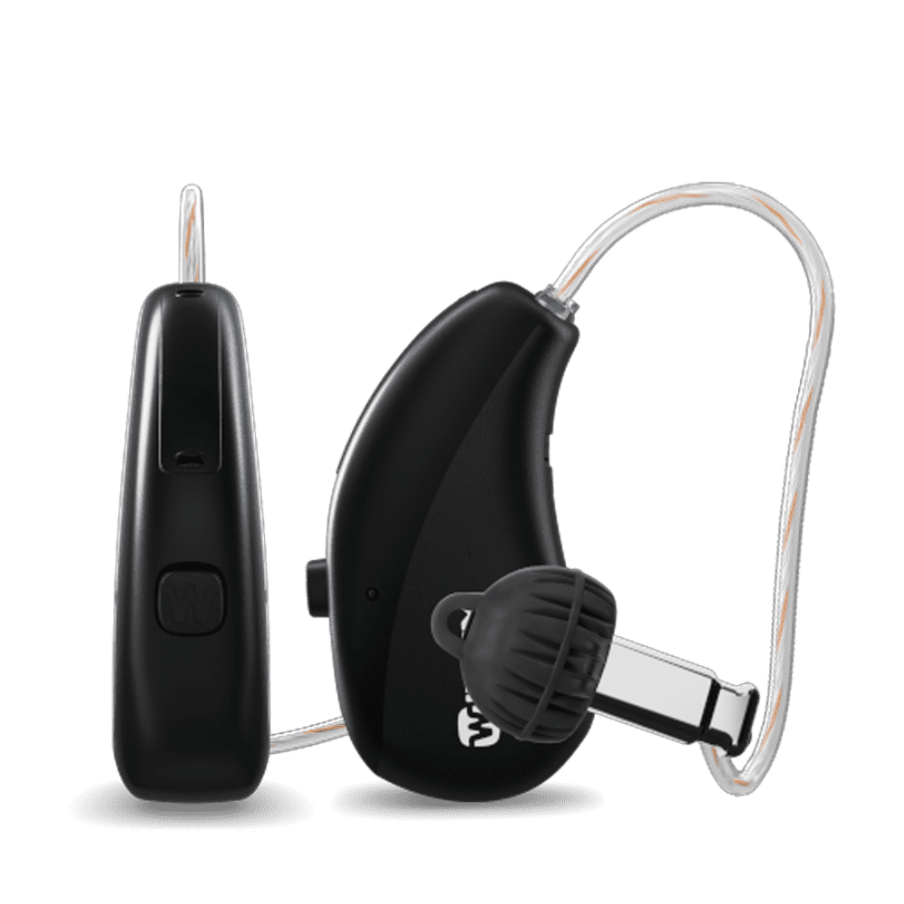 Moment Sheer 440 sRIC R D Tech black Hearing Aids