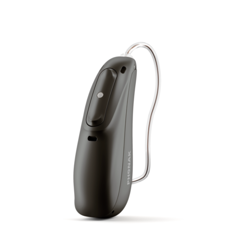 Audeo Lumity L50-R Velvet Black Hearing Aids