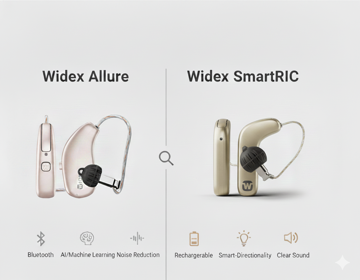 Widex Allure vs. Widex SmartRIC - Which Is Best for You?