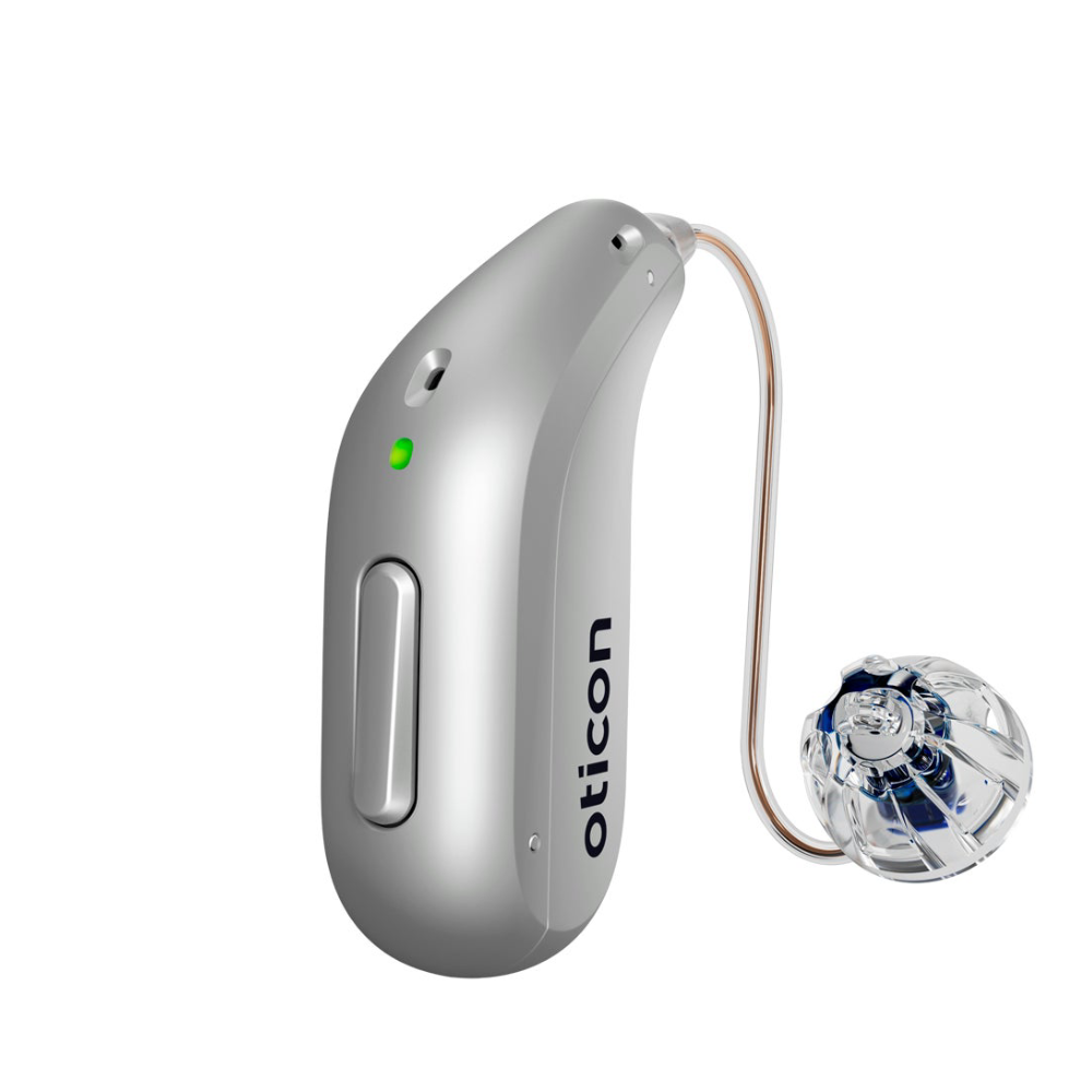Intent 3 MiniRITE R Silver grey Hearing Aids