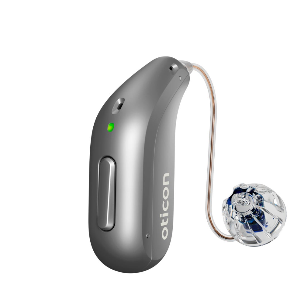 Intent 3 MiniRITE R Steel grey Hearing Aids