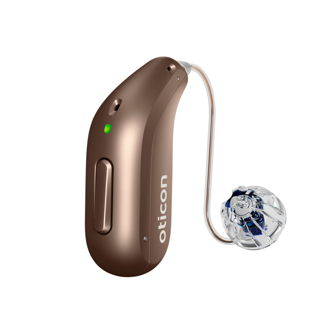 Intent 3 MiniRITE R Chestnut brown Hearing Aids