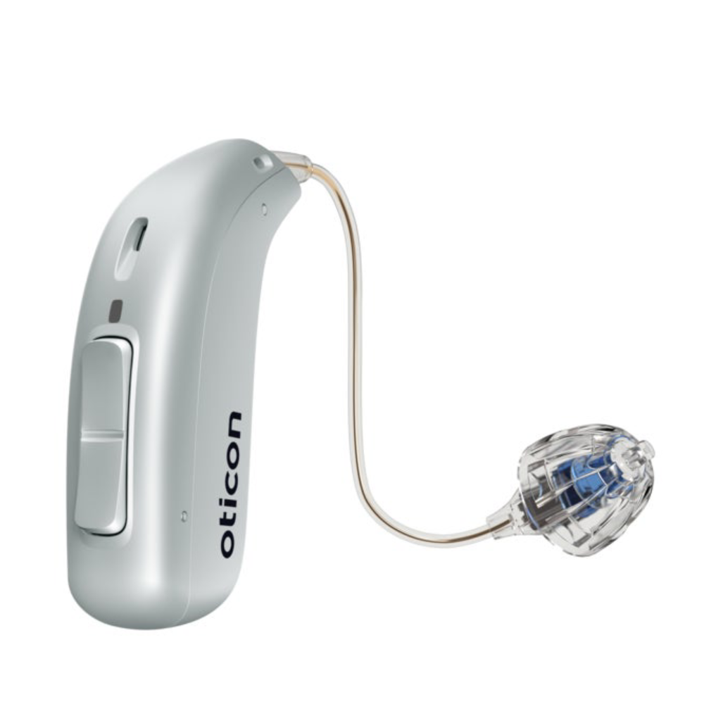 More 3 MiniRITE R Silver Hearing Aids