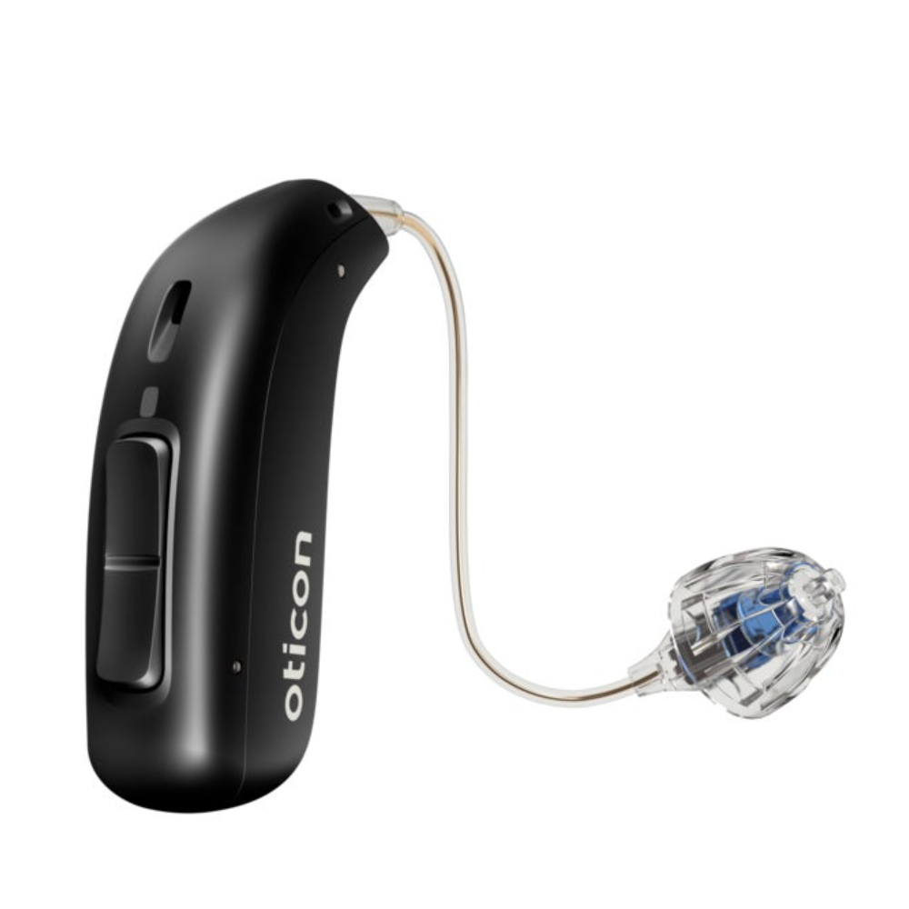More 3 MiniRITE R Diamond black Hearing Aids