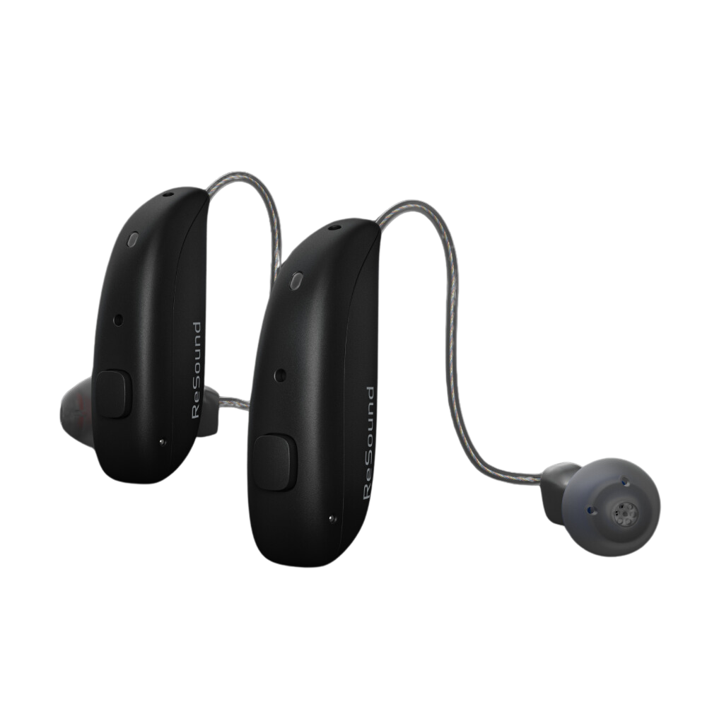 Nexia Micro RIE NX560-DRWC Deep Black Hearing Aids