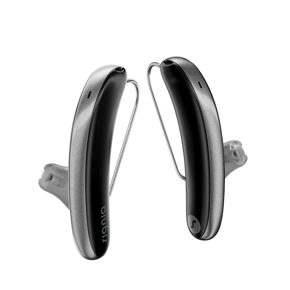 Styletto 7AX Black Graphite Hearing Aids