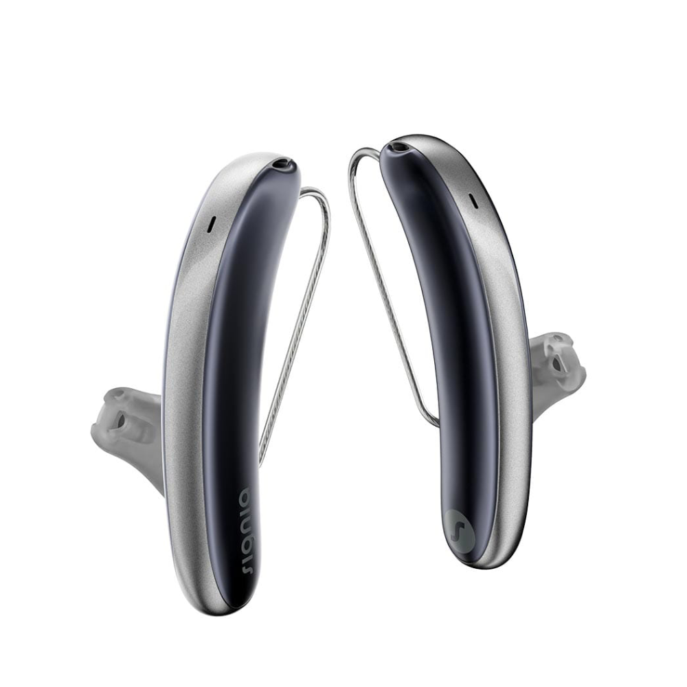 Styletto 7AX Cosmic Blue Silver Hearing Aids