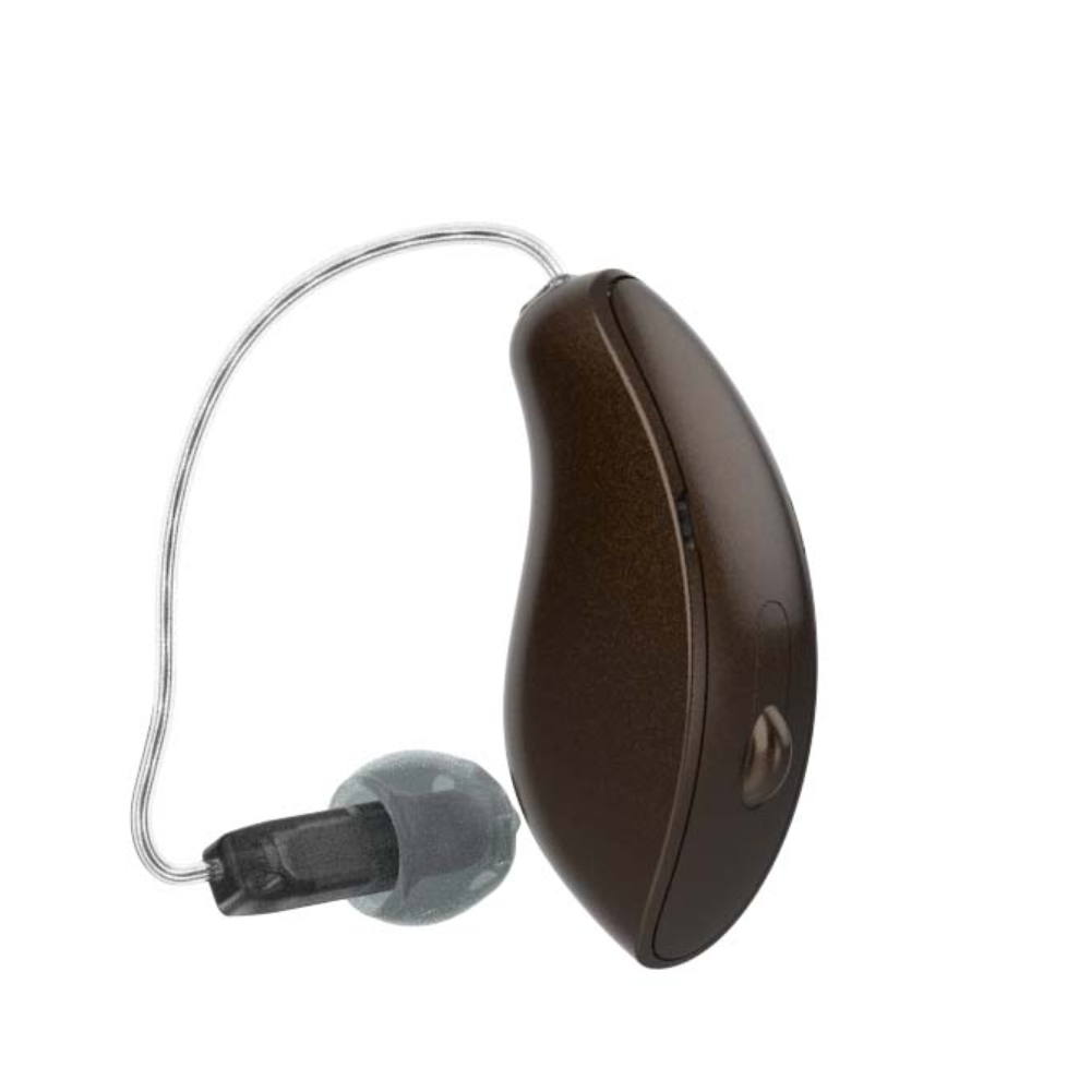 Genesis AI 24 mRIC R Chestnut Hearing Aids