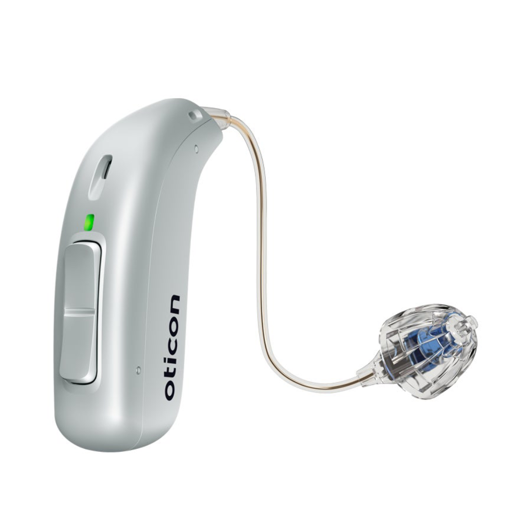 REAL 1 miniRITE R Silver Hearing Aids