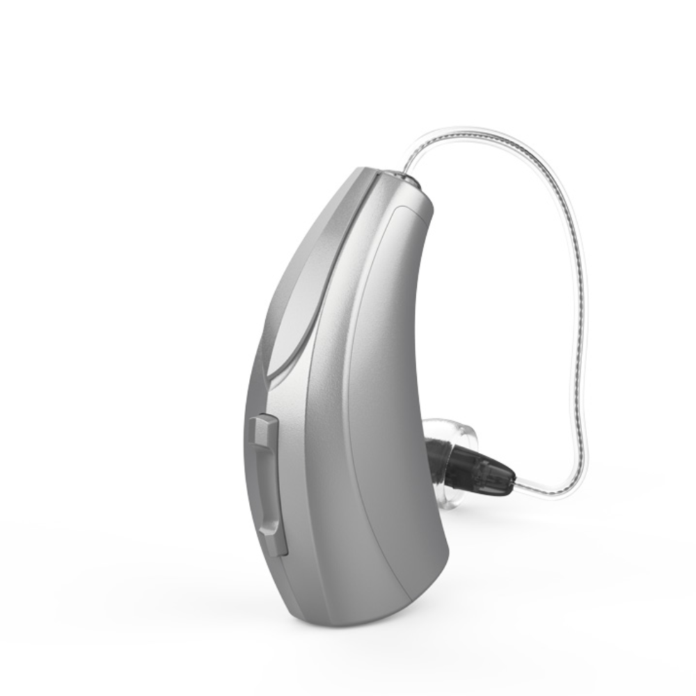 Evolv AI 2000 RIC R Light gray Hearing Aids