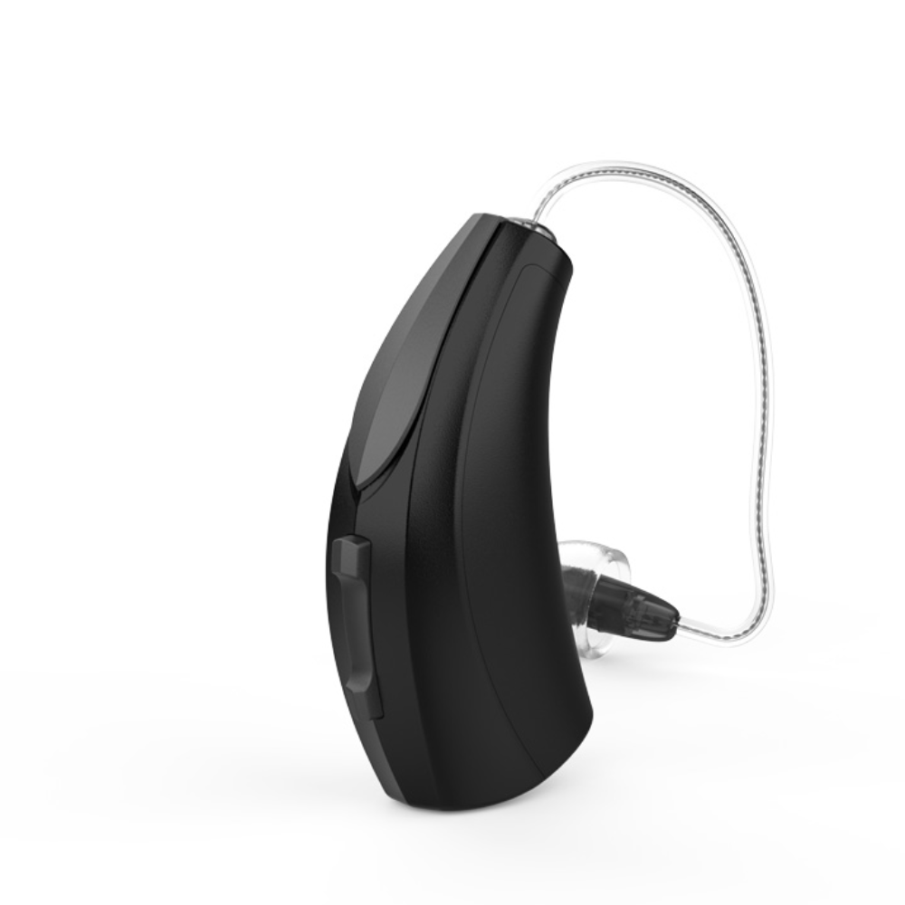 Evolv AI 2000 RIC R Black Hearing Aids